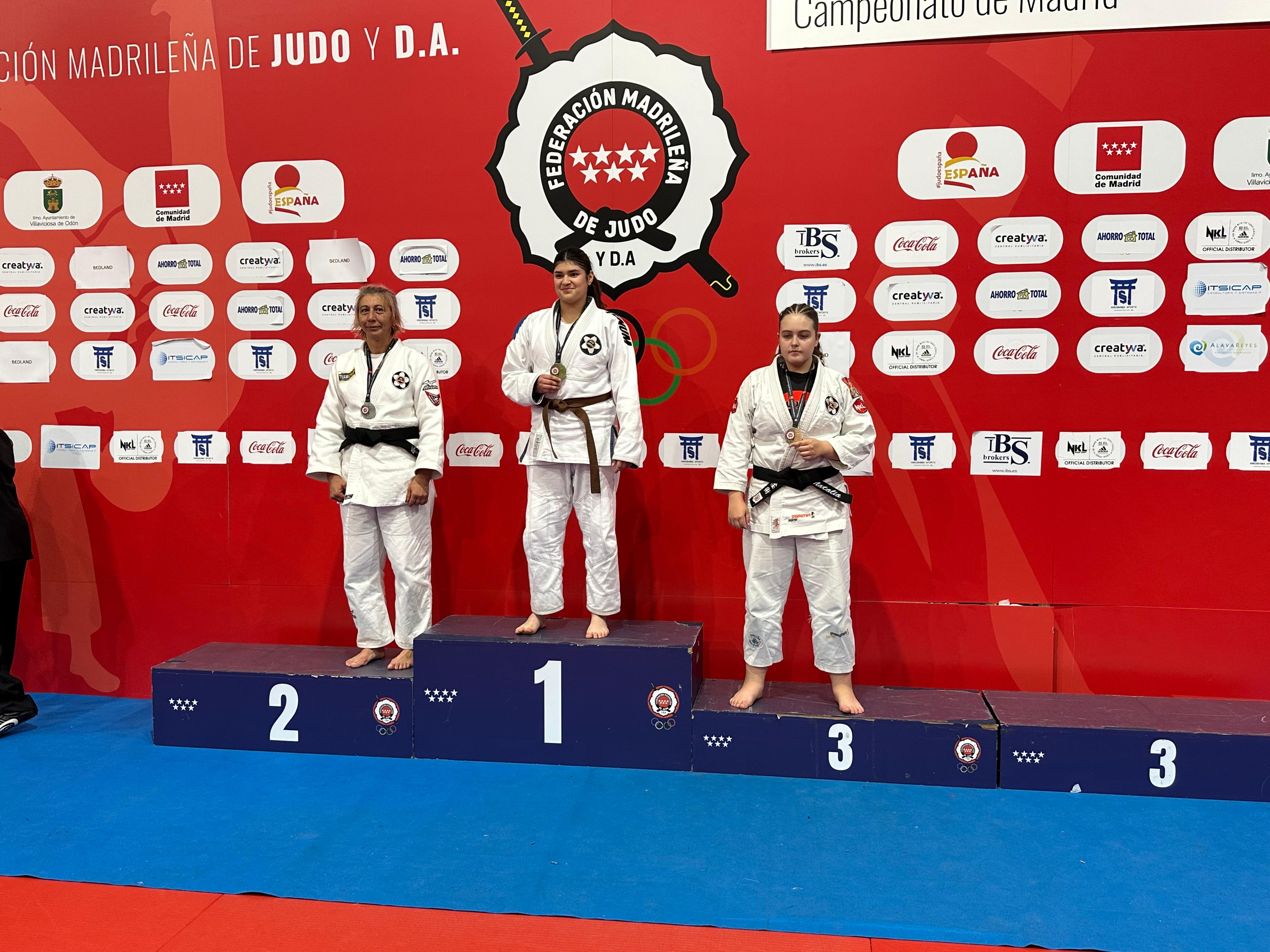 7 medallas en el Open Nacional de Jiu-Jitsu. Madrid 16-11-25. Resultados